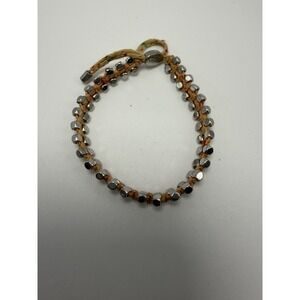 Fossil Pull String Ladies‎ Bracelet 8.75" Max Wrist Size Adjustable